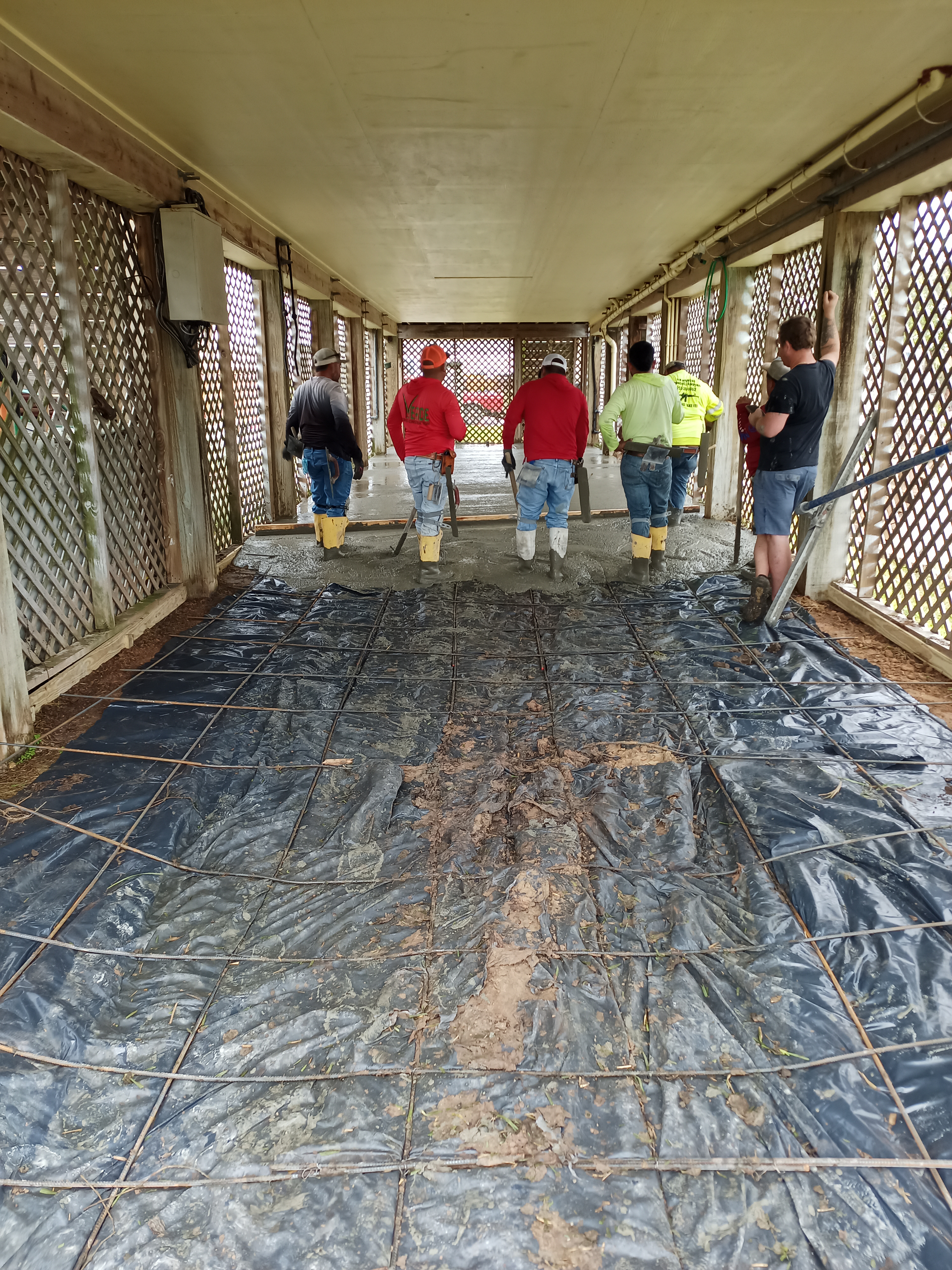 Concrete work